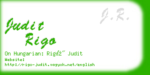 judit rigo business card